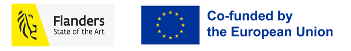 Logo's Flanders State of the art & Co-funded by the European Union